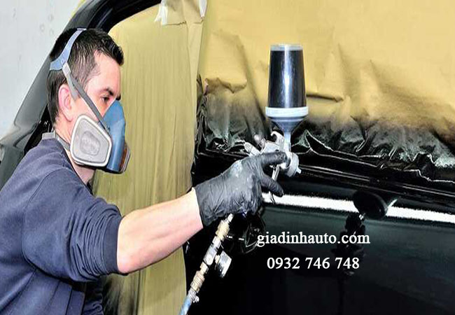 sơn dặm cần có súng phun sơn để lớp sơn đều đặn và đẹp hơn sơn dặm cần có súng phun sơn để lớp sơn đều đặn và đẹp hơn