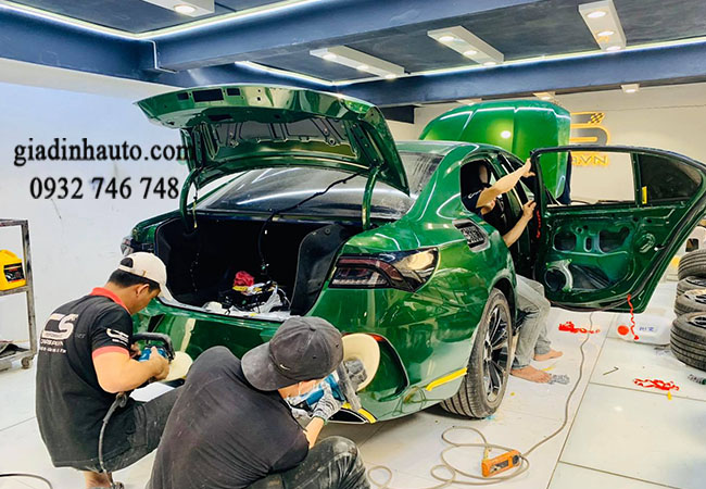 sơn dặm ô tô Dupont cũng có độ bền cao sơn dặm ô tô Dupont cũng có độ bền cao