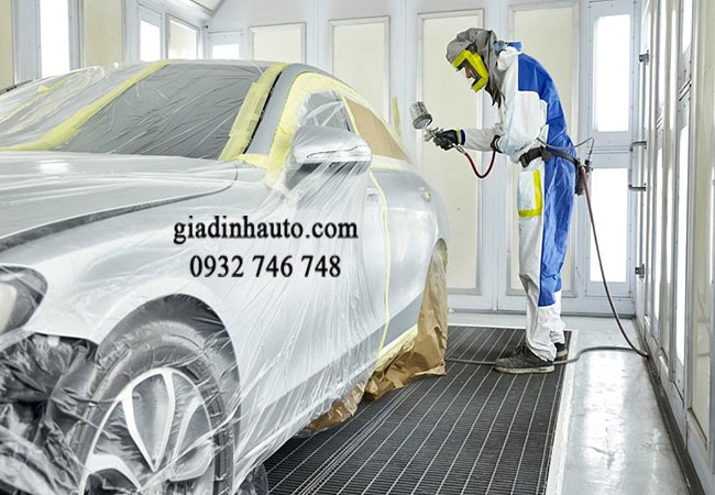 việc sơn dầu ô tô cần có kỹ thuật để đạt kết quả cao việc sơn dầu ô tô cần có kỹ thuật để đạt kết quả cao