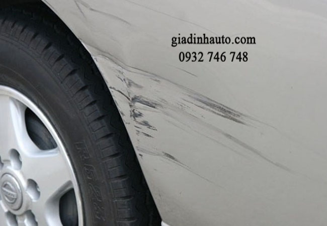 những trường hợp vết xước sâu không thể áp dụng sơn nước những trường hợp vết xước sâu không thể áp dụng sơn nước