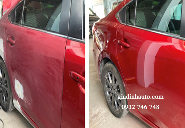 sơn dặm khiến cho chiếc xe đẹp hơn và tăng giá trị của xe sơn dặm khiến cho chiếc xe đẹp hơn và tăng giá trị của xe