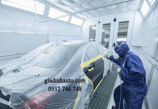 sử dụng thiết bị bảo hộ đầy đủ khi sơn sử dụng thiết bị bảo hộ đầy đủ khi sơn