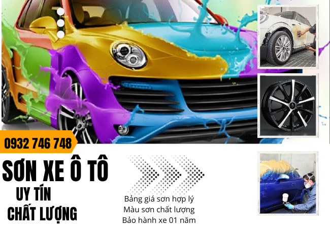sự chuyên nghiệp trong sơn dặm ô tô sự chuyên nghiệp trong sơn dặm ô tô