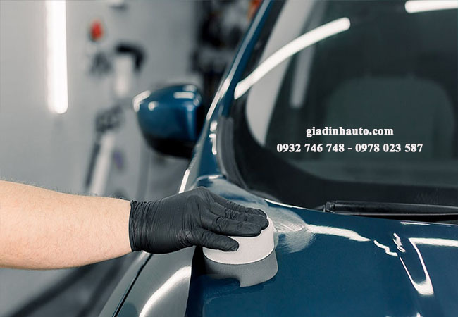 sử dụng lớp wax để bảo vệ lớp sơn dặm sử dụng lớp wax để bảo vệ lớp sơn dặm