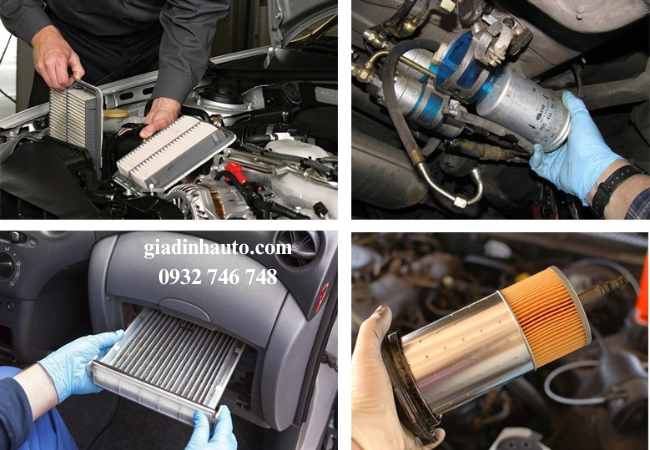 Kiểm tra, thay lọc động cơ, lọc điều hòa,lọc dầu định kì theo hướng dẫn của nhà sản xuất Kiểm tra, thay lọc động cơ, lọc điều hòa,lọc dầu định kì theo hướng dẫn của nhà sản xuất