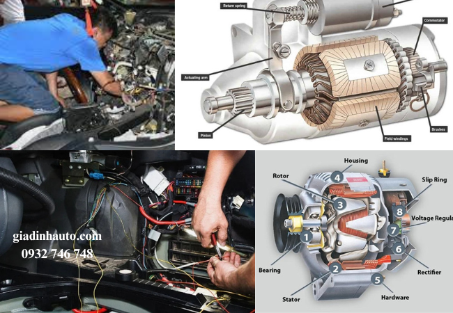 Hệ thống điện ô tô ảnh hưởng trực tiếp đến hoạt động của động cơ và các thiết bị quan trọng khác Hệ thống điện ô tô ảnh hưởng trực tiếp đến hoạt động của động cơ và các thiết bị quan trọng khác