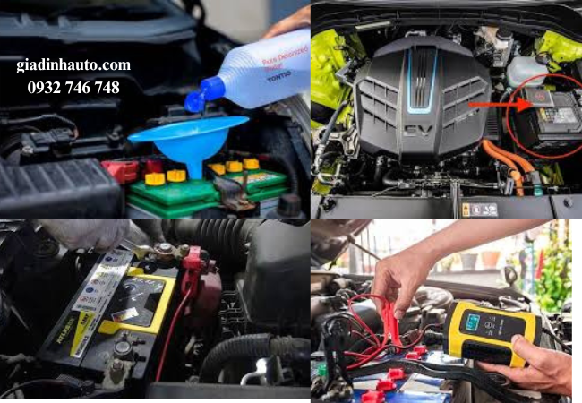 Ắc quy đóng vai trò quan trọng trong việc cung cấp năng lượng cho hệ thống điện của xe Ắc quy đóng vai trò quan trọng trong việc cung cấp năng lượng cho hệ thống điện của xe