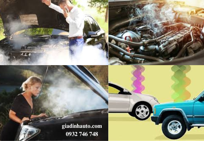 Khi động cơ quá nhiệt, các bộ phận trong động cơ sẽ bị hư hỏng Khi động cơ quá nhiệt, các bộ phận trong động cơ sẽ bị hư hỏng