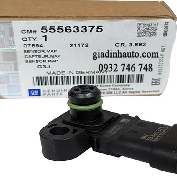Cảm biến khí nạp cổ hút xe laceti cruze chính hãng gm