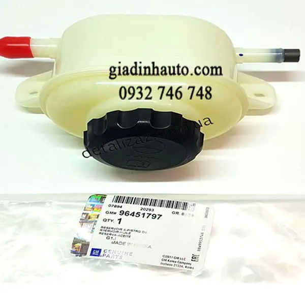 Bình dầu trợ lực lái xe laceti chính hãng
