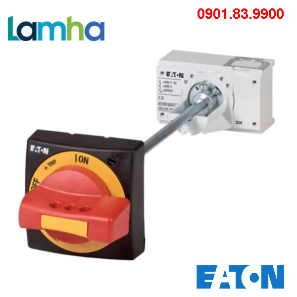 NZM1-XTVDVR - Tay nắm xoay khớp nối cửa, màu đỏ-vàng để tắt khẩn cấp, cỡ 1 NZM1-XTVDVR - Tay nắm xoay khớp nối cửa, màu đỏ-vàng để tắt khẩn cấp, cỡ 1