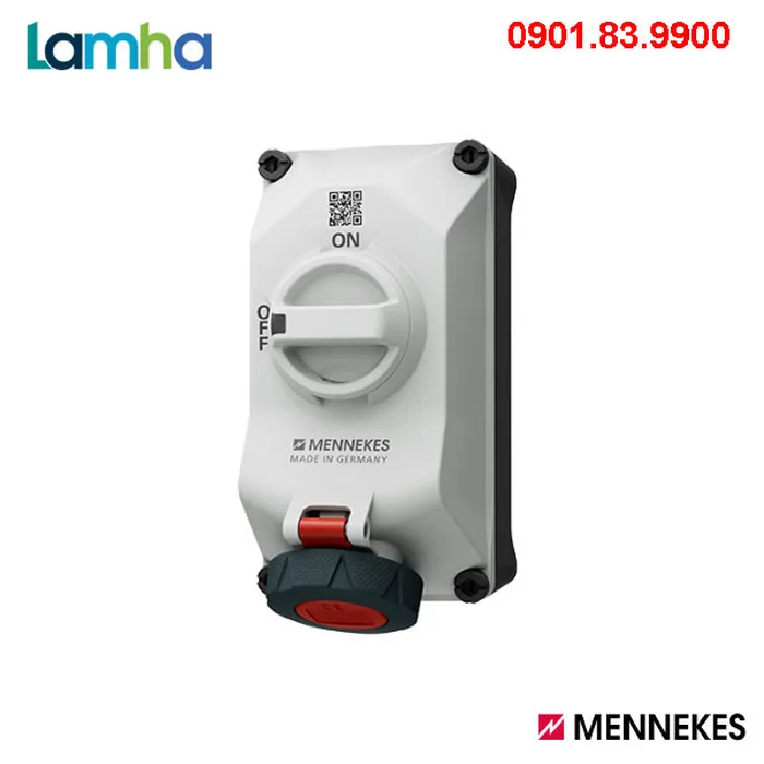 Ổ cắm treo tường MENNEKES 5602406G (16A 4P IP67 400V)