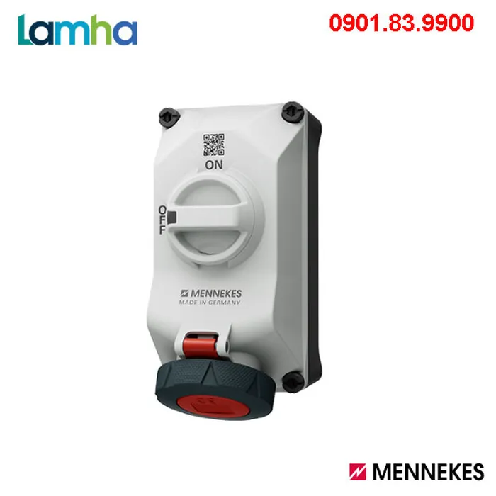 Ổ cắm treo tường MENNEKES 5604506G (32A 5P IP67 400V)