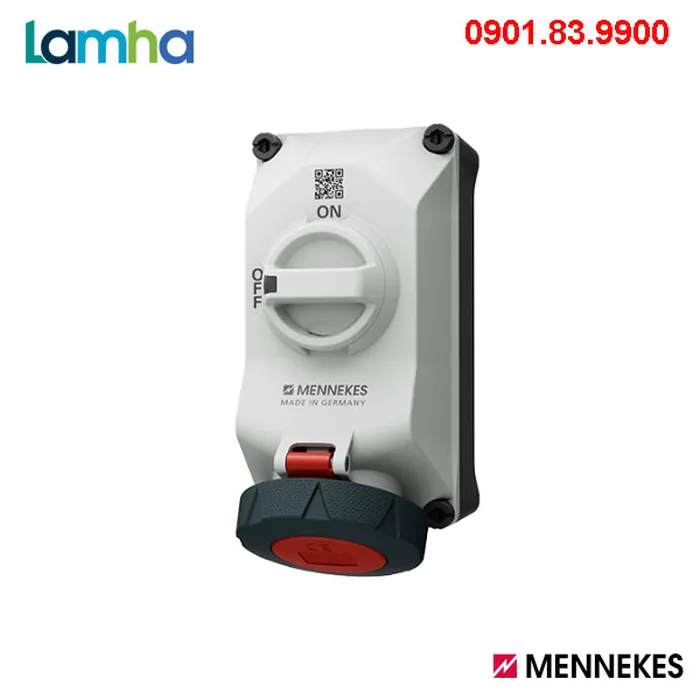 Ổ cắm treo tường MENNEKES 5704403G (IP67, 32A, 3+E)