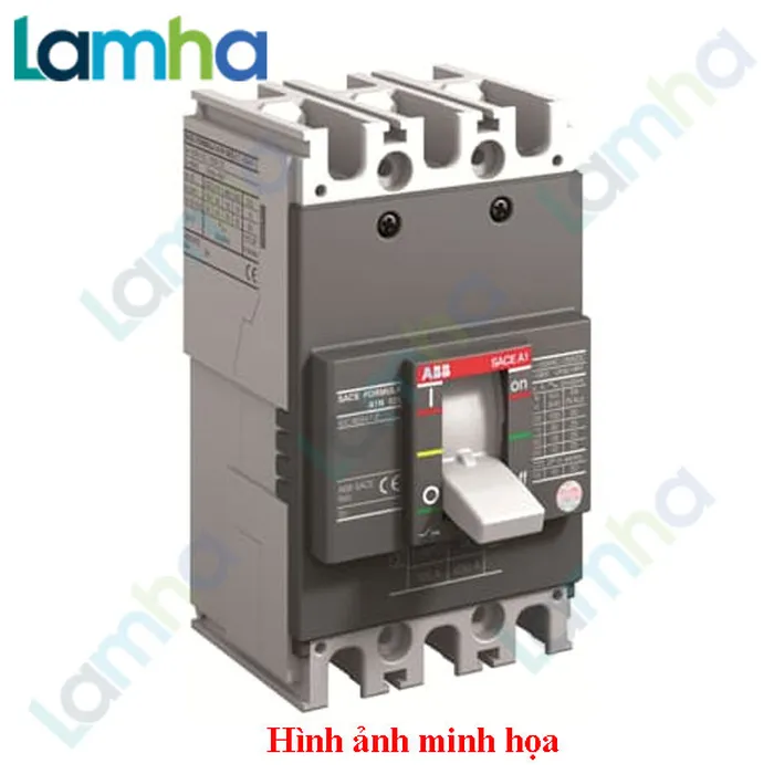 Cầu dao khối MCCB (Aptomat) 3P ABB 1SDA079805R1 | A0B 100 TMF 30-300 3p FF (3P, 30A, 7.5kA)