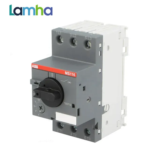 MS116-12 Cầu dao bảo vệ động cơ ABB (10-12A) - 1SAM250000R1012