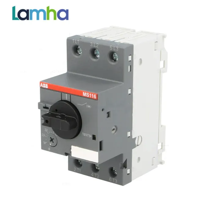 MS116-2.5 Cầu dao bảo vệ động cơ ABB (1.6-2.5A) - 1SAM250000R1007