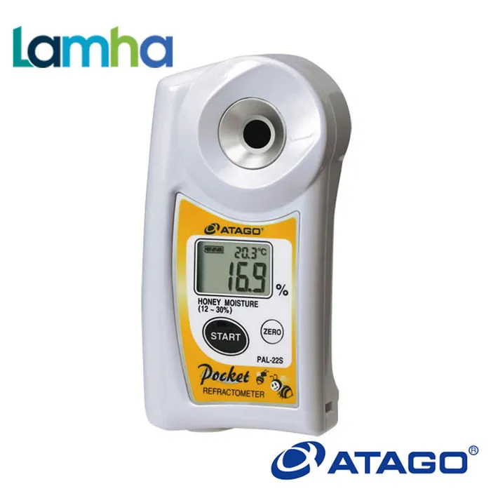 Khúc xạ kế đo độ ẩm mật ong điện tử Atago PAL-22S (Cat. No. 4422) (12.0 … 30.0%)