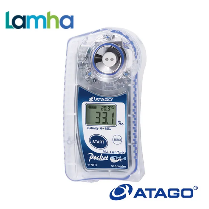 KHÚC XẠ KẾ ĐO ĐỘ MẶN (0.0…45.0 0/00) ATAGO PAL-Fish Tank (code 4121)