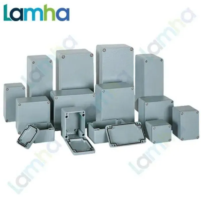 Hộp điều khiển vỏ Nhôm IP67 Boxco BC-AL-162110 - 160×210×100mm (Loại bắt vít)