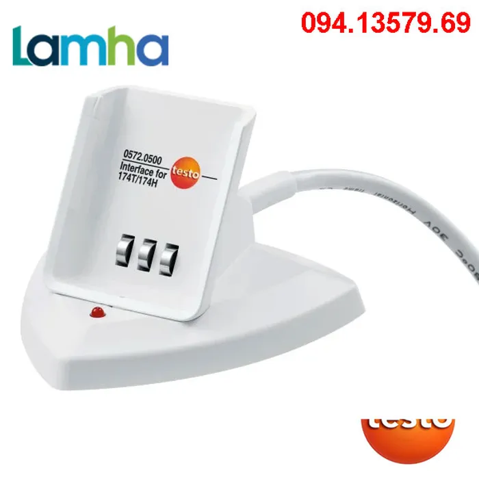 Bộ giao tiếp máy tính TESTO 0572 0500 (dùng cho testo 174T và testo 174H)