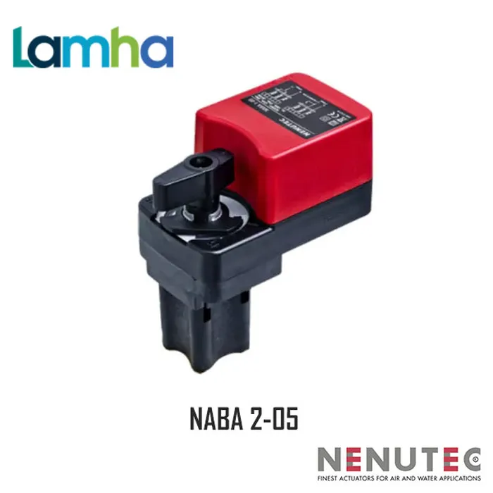 Bộ truyền động van bi Nenutec NABA 2-05  (5 Nm,  230V AC, 70...100 giây)