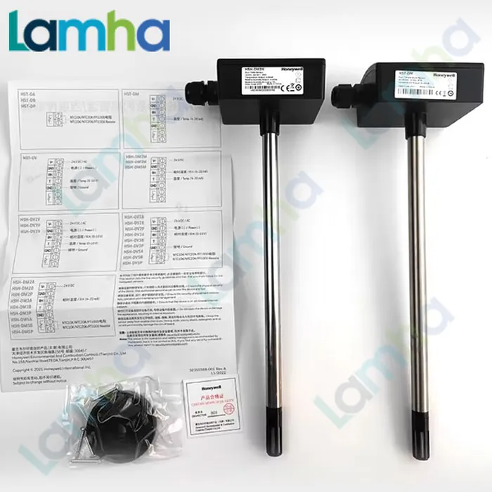 Cảm biến nhiệt độ và độ ẩm ống gió Honeywell HSH-DM2M-E đa tín hiệu tích hợp