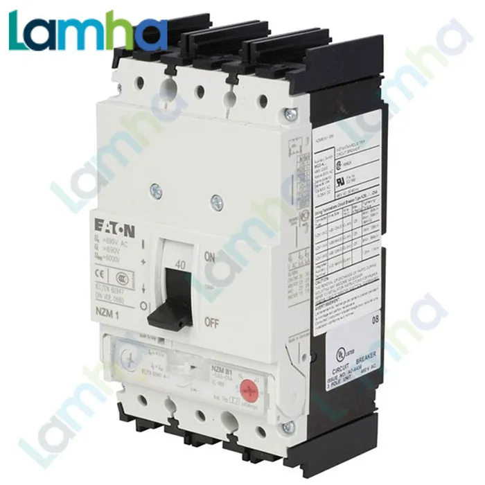 Cầu dao (Aptopmat) MCCB Eaton Moeller NZMB1-A25 | 146549 (25A, 3P, 25kA)