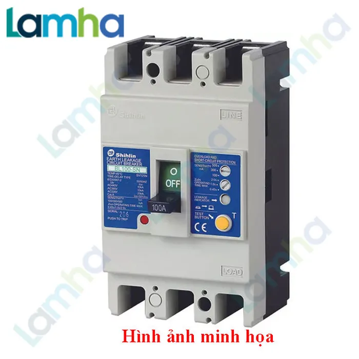 CB chống giật Shihlin BL630-HN (3P, 500.630A, 50kA)
