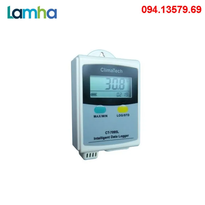 Thiết bị đo nhiệt ẩm kế tự ghi ClimaTech Logger CT-7095L