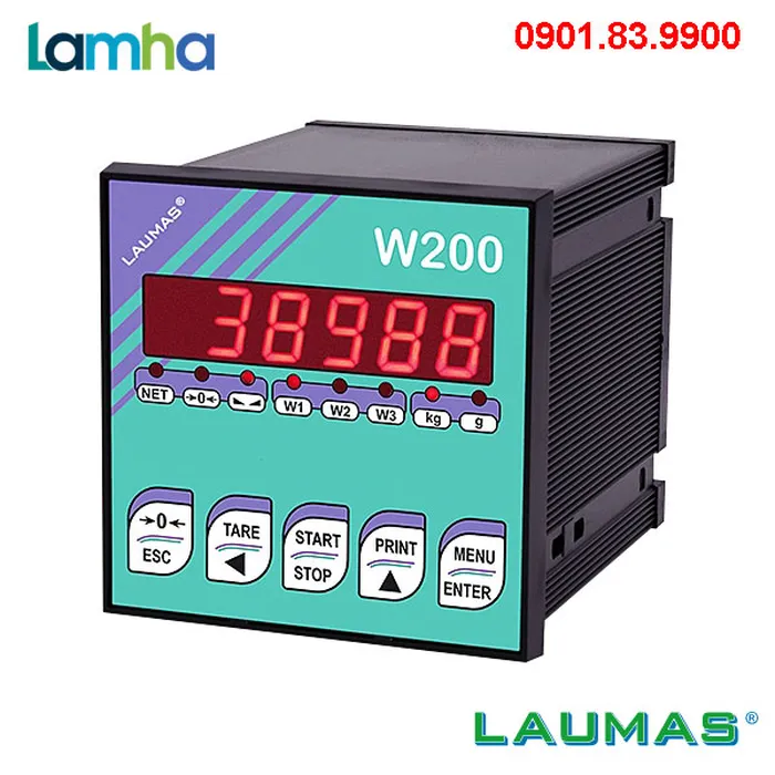 Đầu cân điều khiển LAUMAS W200