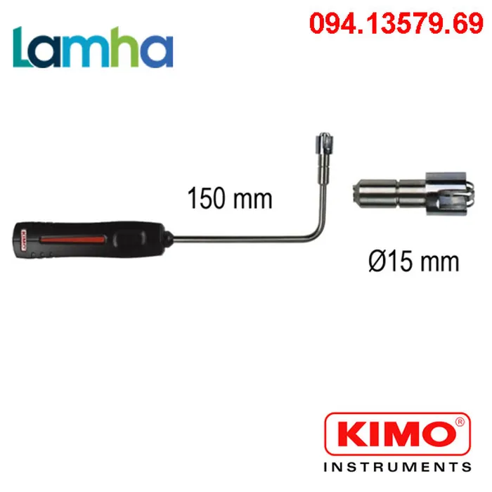 Đầu đo nhiệt độ tiếp xúc bề mặt KIMO SCLCK-150 (-40 ... +250°C)