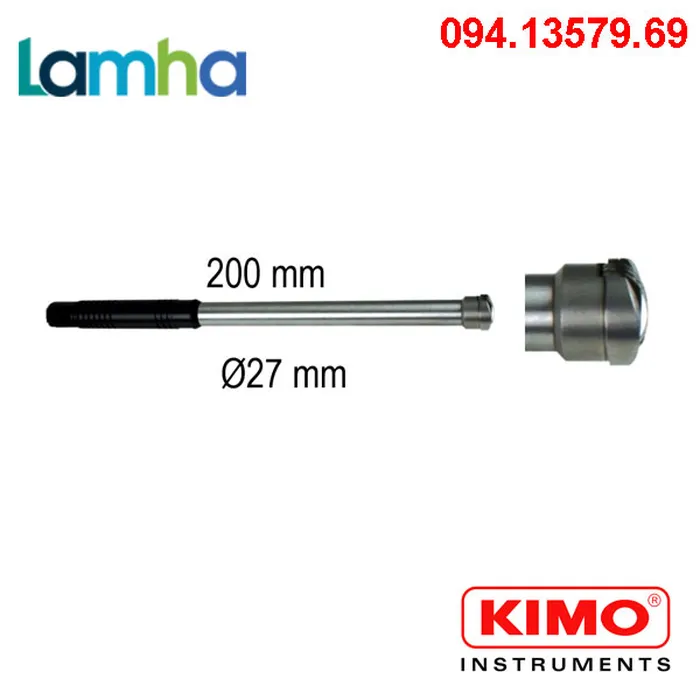 Đầu đo nhiệt tiếp xúc bề mặt KIMO SCLK-HT (-50 ... +800°C)