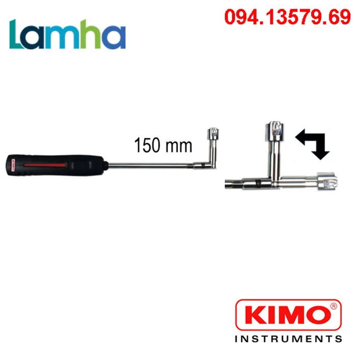 Đầu đo nhiệt độ tiếp xúc bề mặt KIMO SCLK2-150 (-40 ... +250°C)