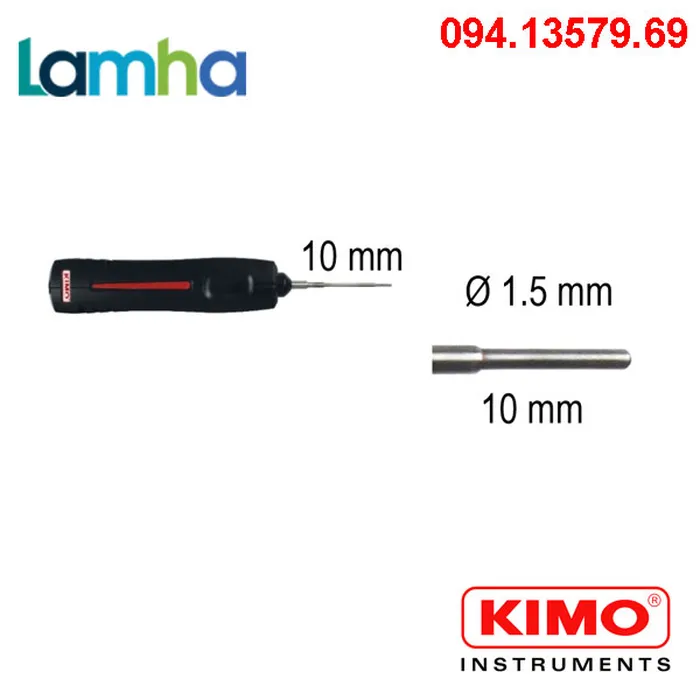 Đầu đo nhiệt độ tiếp xúc KIMO SPK-10 (40 ... +150°C, 10mm)