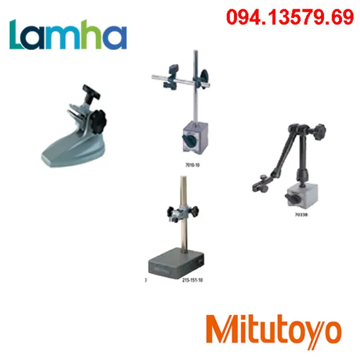 Đế Gá Panme, Đế Gá Đồng Hồ So, Đế Từ Gắn Đồng Hồ So Mitutoyo