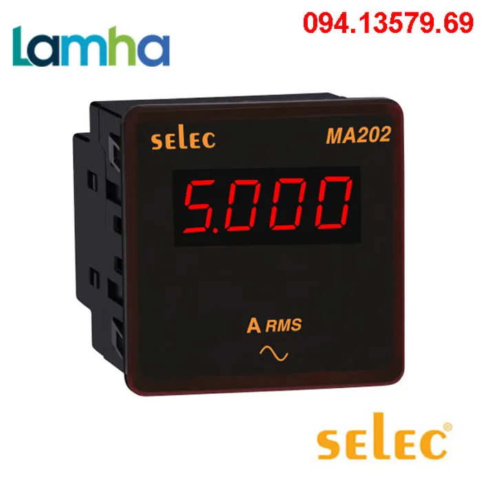 Đồng Hồ Tủ Điện Dạng Số Hiển Thị Dạng Led Selec
