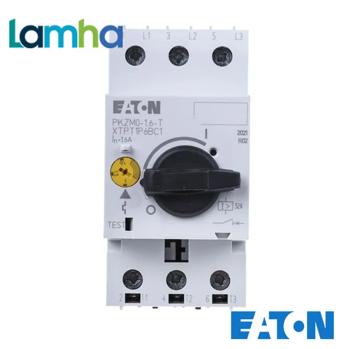 Cầu dao bảo vệ máy biến áp Eaton Moeller PKZM0-1.6-T