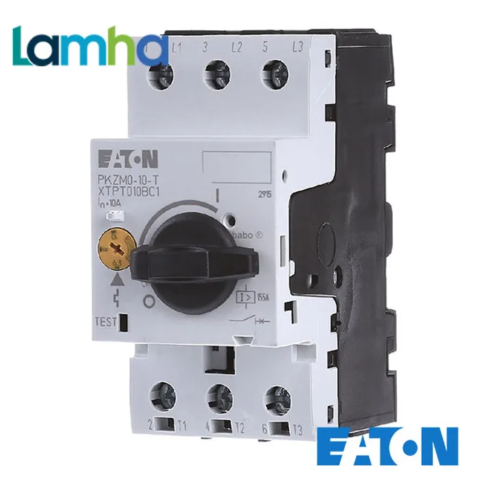 CCầu dao bảo vệ máy biến áp Eaton Moeller PKZM0-10-T