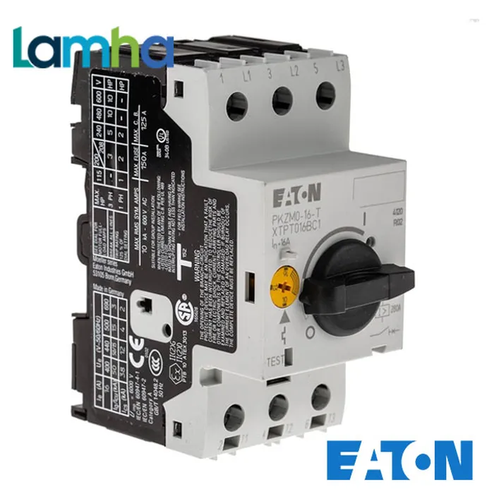 CCầu dao bảo vệ máy biến áp Eaton Moeller PKZM0-16-T