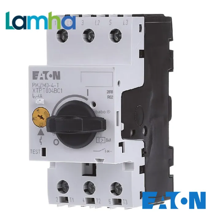 Cầu dao bảo vệ máy biến áp Eaton Moeller PKZM0-4-T