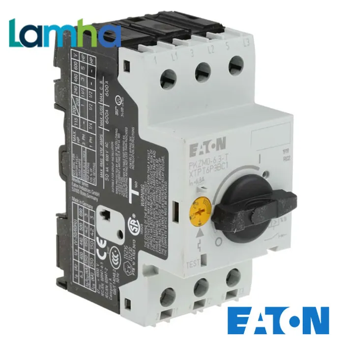 CCầu dao bảo vệ máy biến áp Eaton Moeller PKZM0-6.3-T