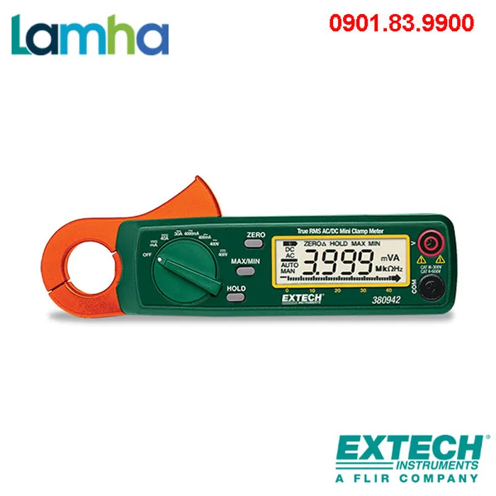 Ampe kìm đo dòng AC/DC EXTECH 380942 (AC 30A)