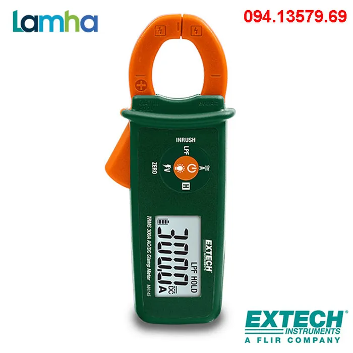 Ampe kìm đo dòng điện AC/DC 300A Extech MA145