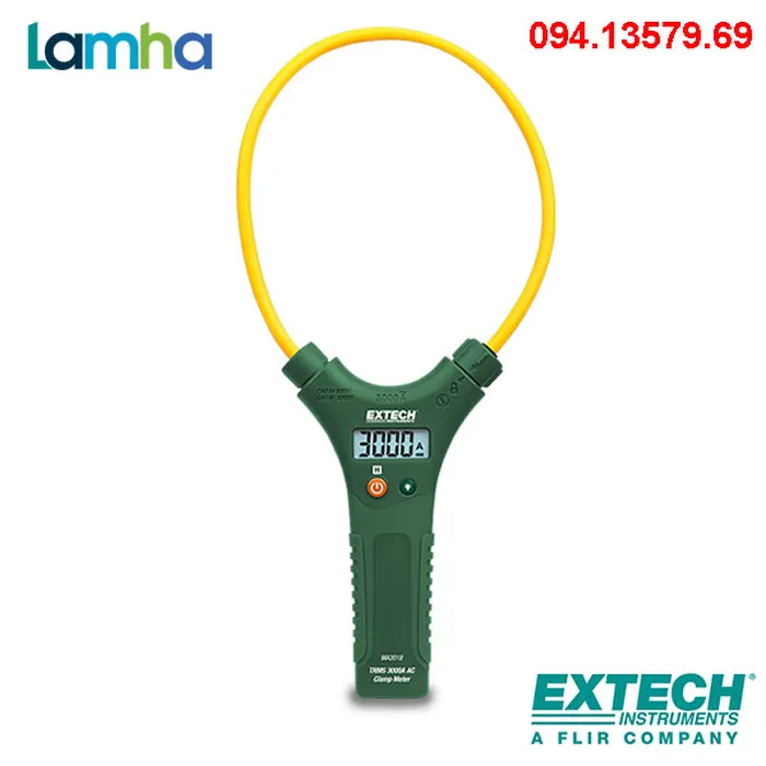 Ampe kìm EXTECH MA3018 (AC: 3000A, True RMS)