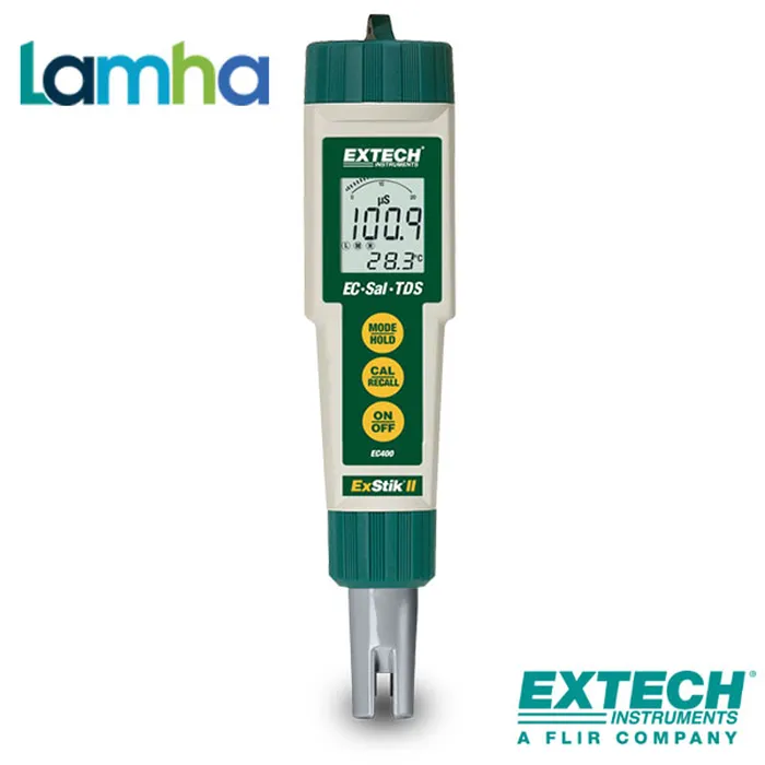 Bút đo độ dẫn/ TDS/ độ mặn và nhiệt độ Extech EC400