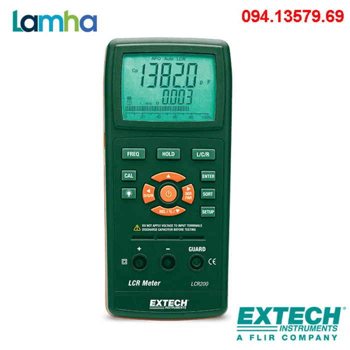 Máy đo LCR EXTECH LCR200 (100kHz)