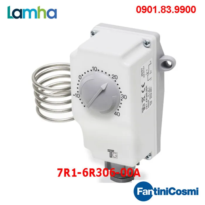 Bộ điều khiển nhiệt độ Thermostast FANTINI COSMI 7R1-6R306-00A