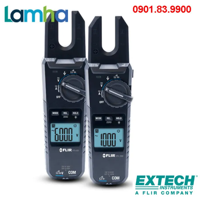 Ampe kìm FLIR VT8-1000 (AC/DC 200A; 1000V; True RMS)