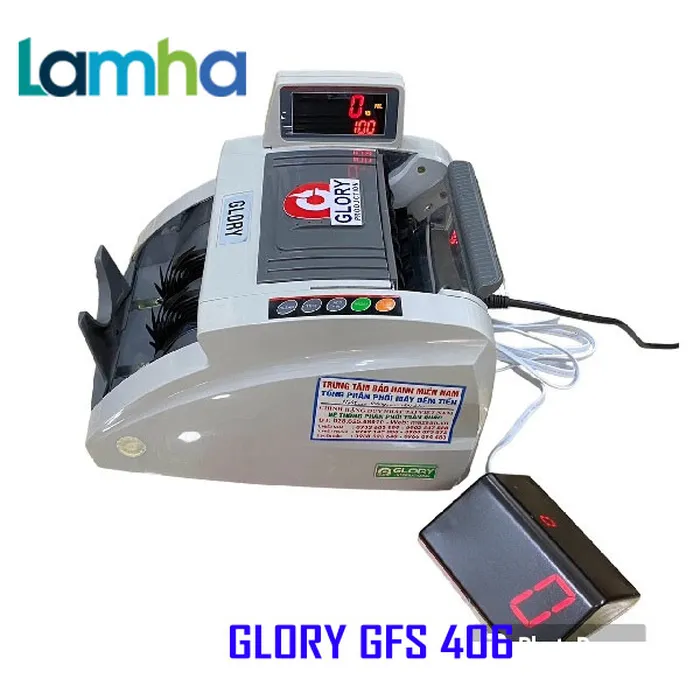 Máy Đếm Tiền Glory GFS-406